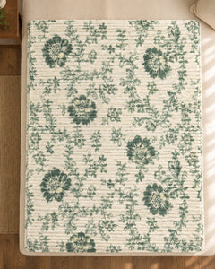 Sage Floral Smartchoice AC Comforter overhead view