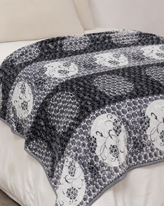 Charcoal Medallion Band Sunshine AC Comforter – 1 Piece – detail product view