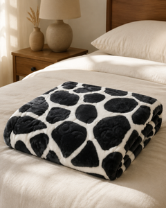 Charcoal Pebble Floral Sunshine AC Comforter – 1 Piece – side product view