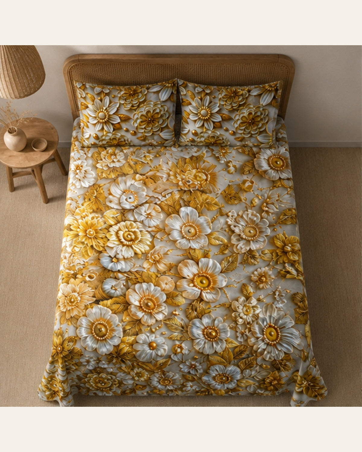 BIN-3DP-WA0033 bedding overhead view