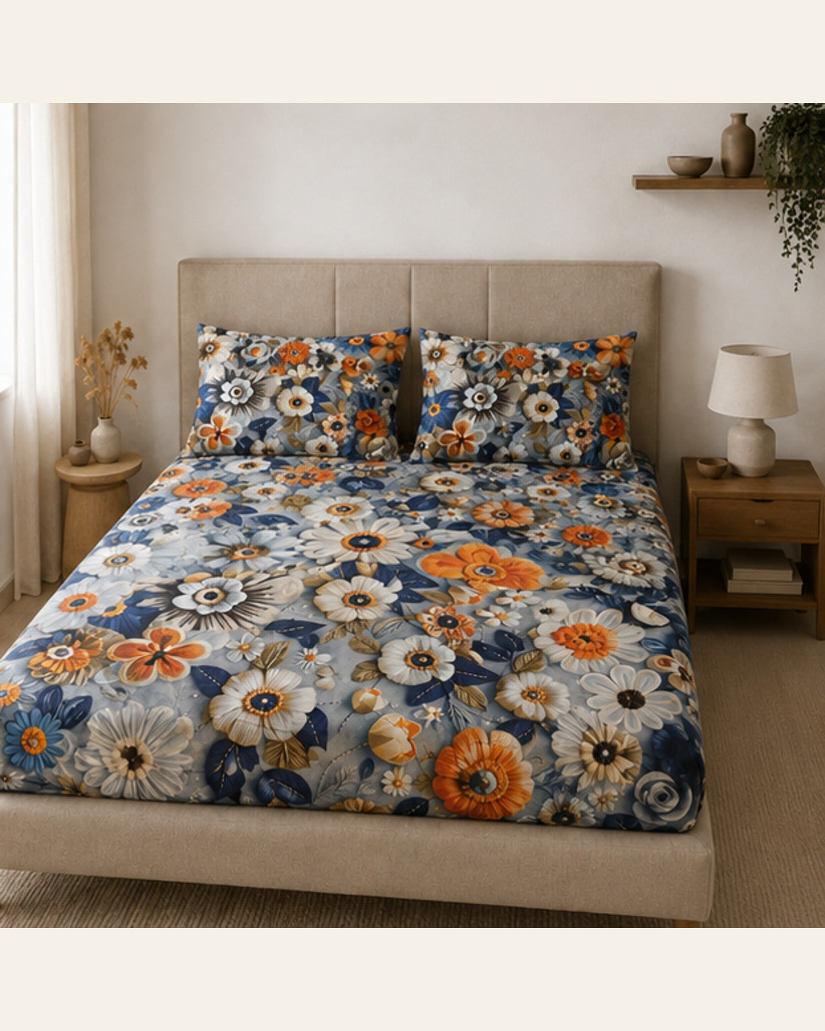 BIN-3DP-WA0030 bedding lifestyle side view