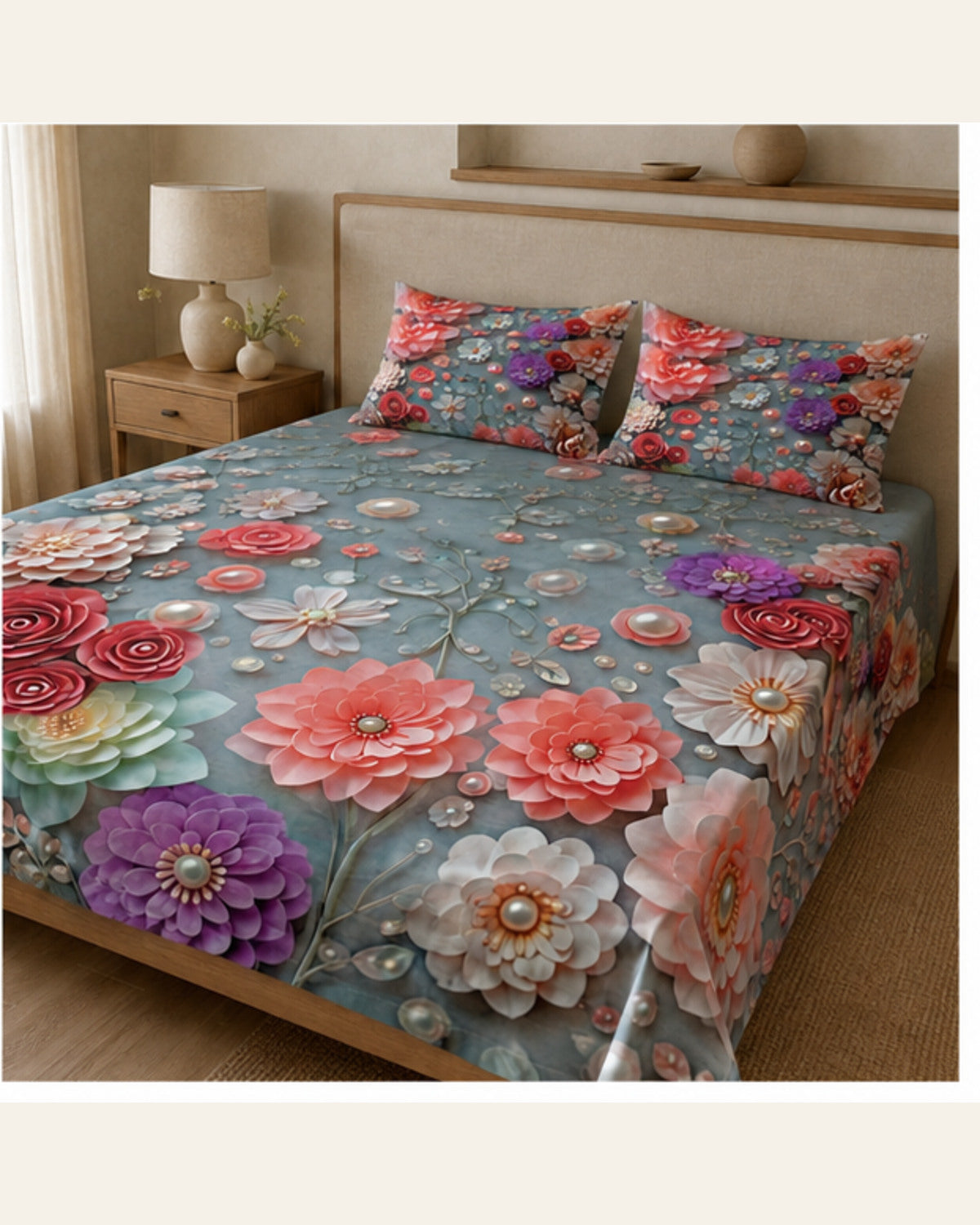 BIN-3DP-WA0036 bedding lifestyle side view