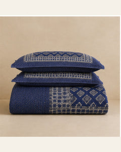 BIN-VJ-DIA-BLUE bedding folded set