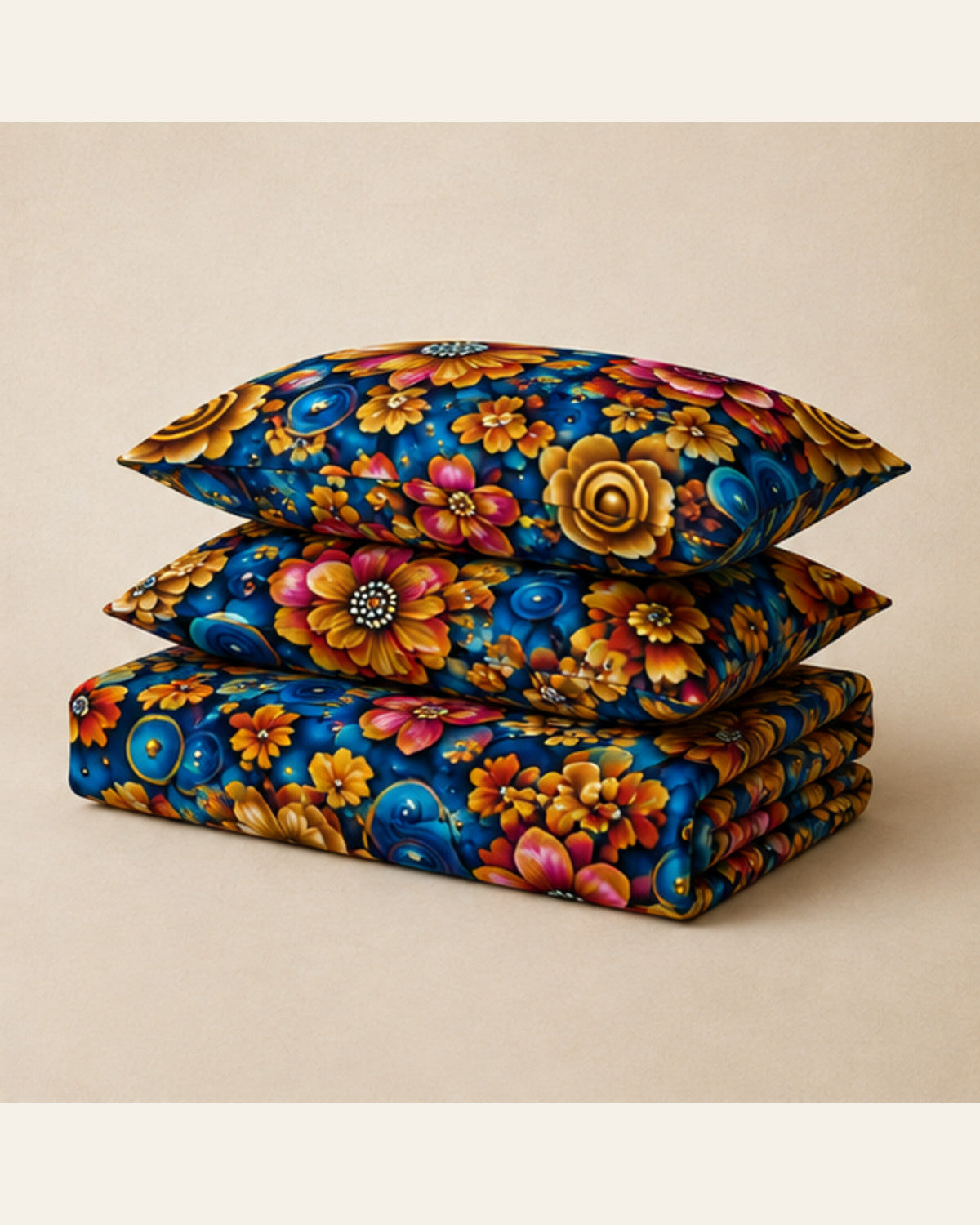 BIN-3DP-WA0037 bedding folded set