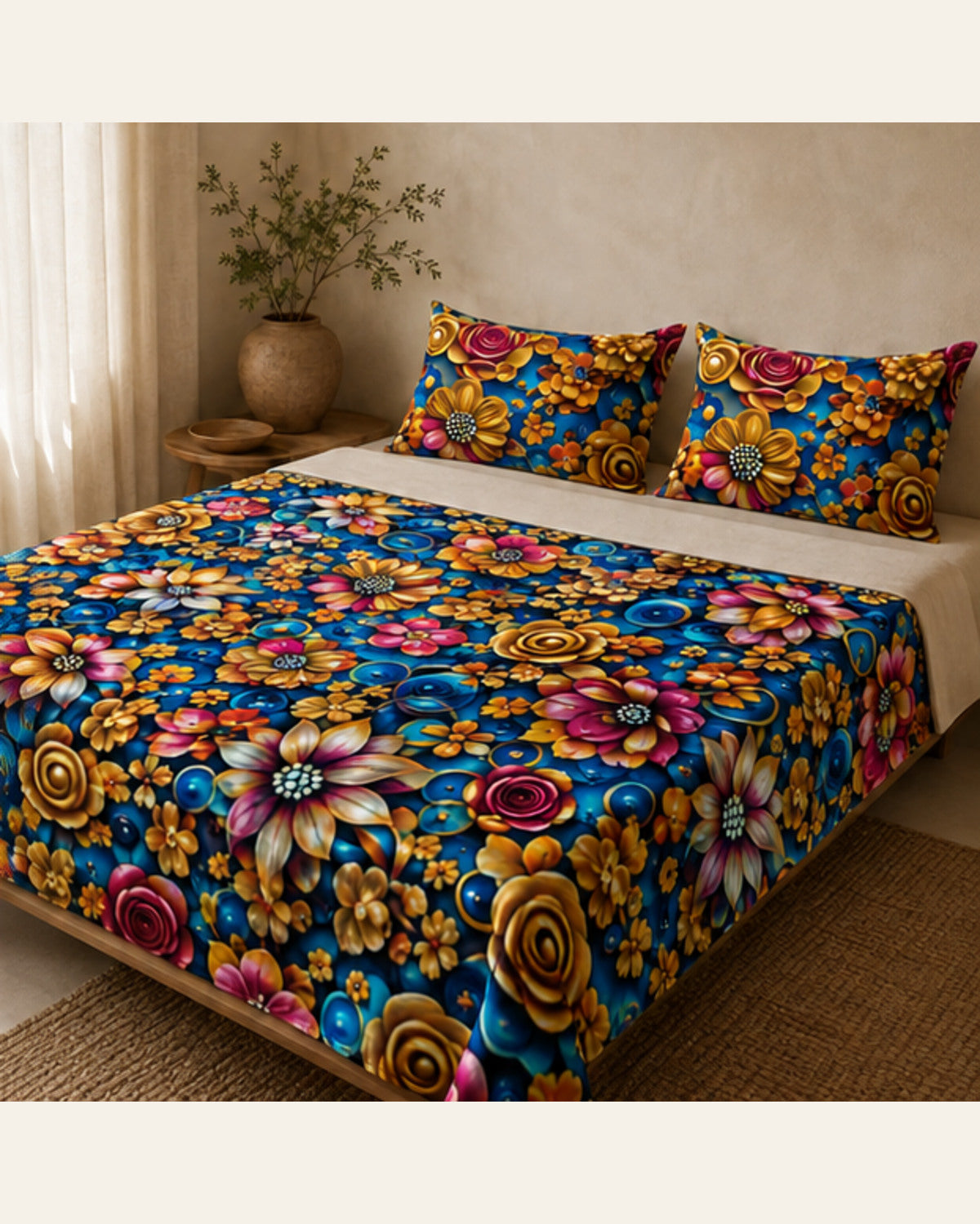 BIN-3DP-WA0037 bedding lifestyle side view