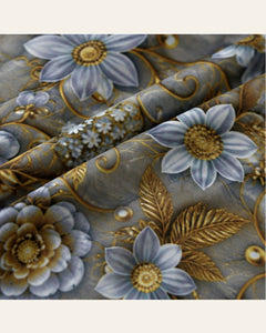 BIN-3DP-WA0040 bedding material and pattern detail