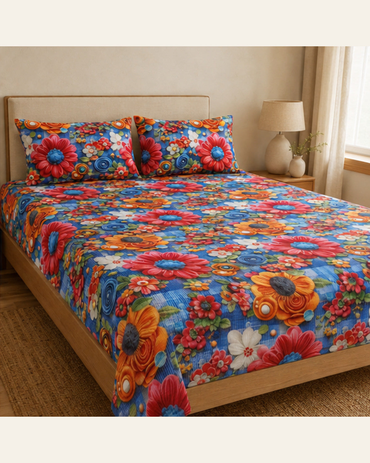 BIN-3DP-WA0039 bedding lifestyle side view